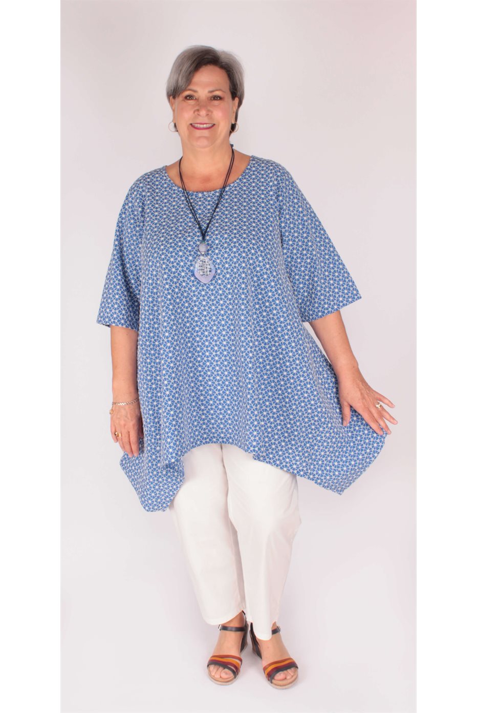 Blue Namibie Tunic